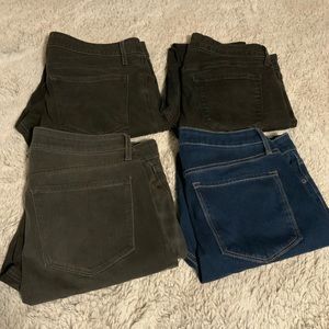 Old Navy Rockstar Skinny Jeans *Lot of 4* Size 14